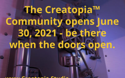 Let’s Be Friends! Creatopia Community Opens June 30, 2021